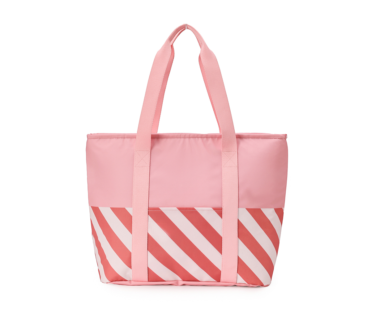 Bolso Tote Nevera Stripes Bloom Blush - Imagen 3
