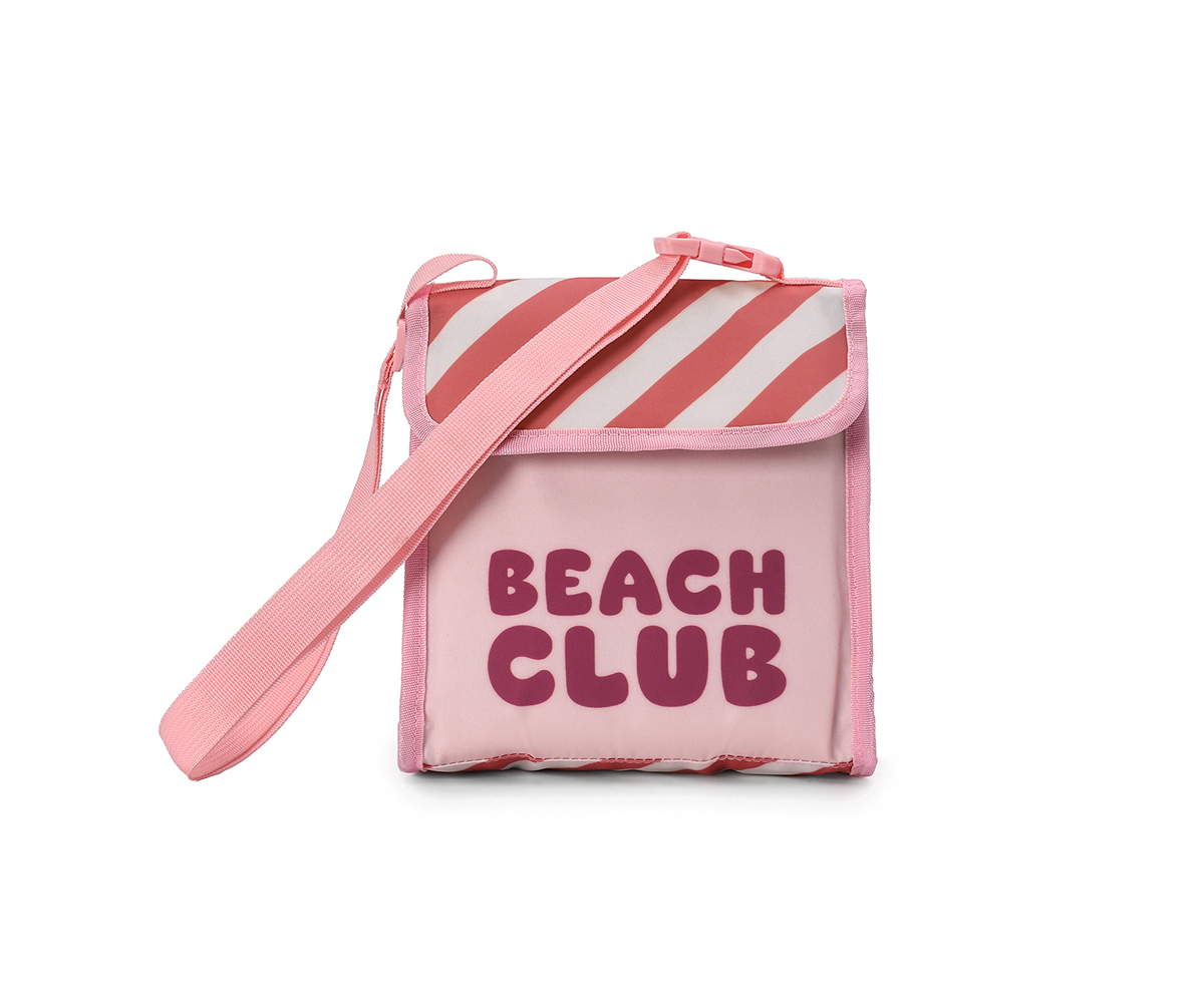 Bolsa Merienda Termica Stripes Bloom Blush Tutete