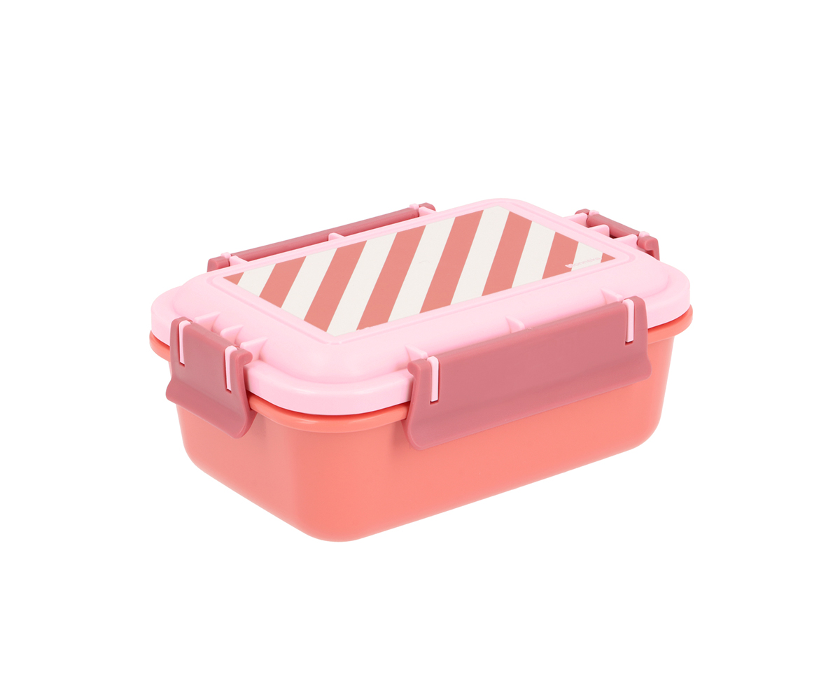 Caja Almuerzo Bento Stripes Bloom  Blush Tutete