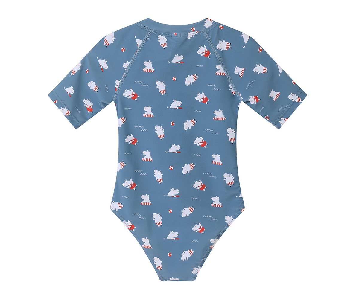 BaÑador Con Cremallera Hippos Tutete