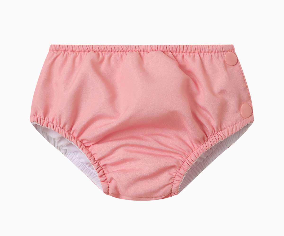 BaÑador PaÑal Volantes Stripes Bloom Y Blush Tutete