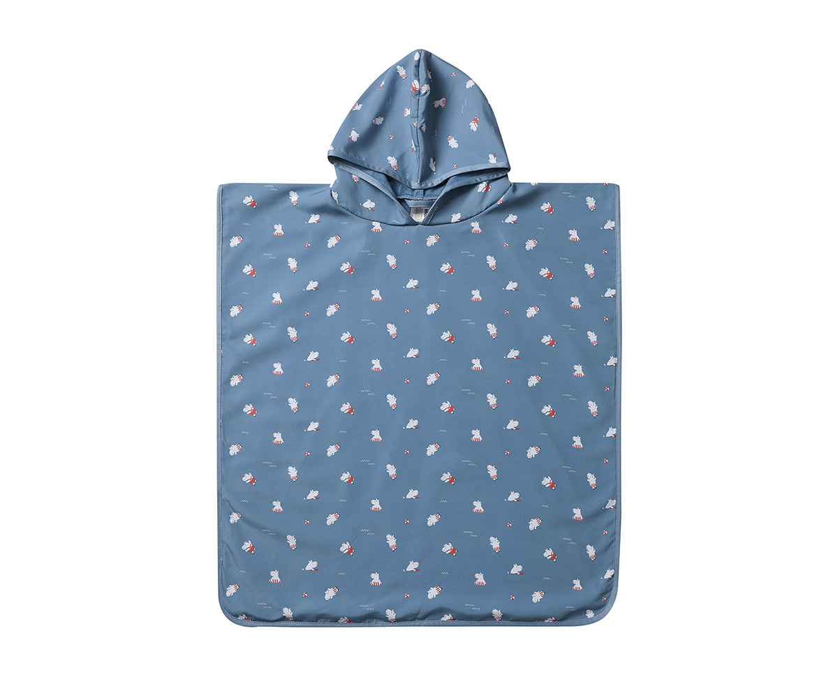 Poncho De Playa Hippos Tutete