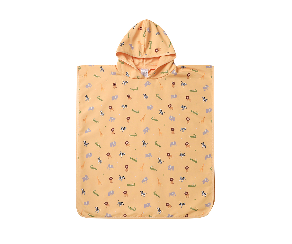 Poncho De Playa Wild Animals Tutete