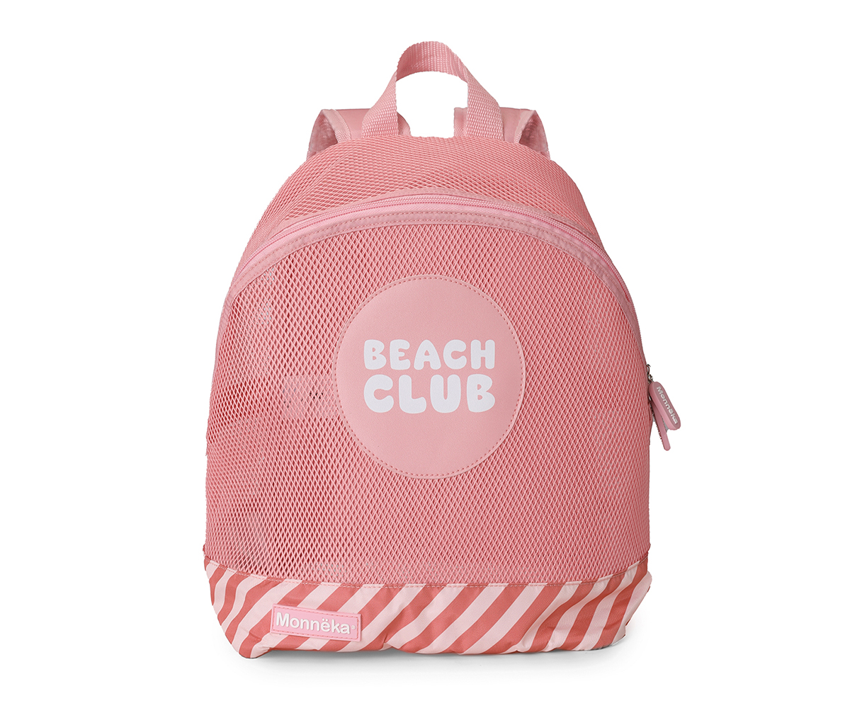 Mochila Infantil Antiarena Stripes Bloom Blusd Tutete