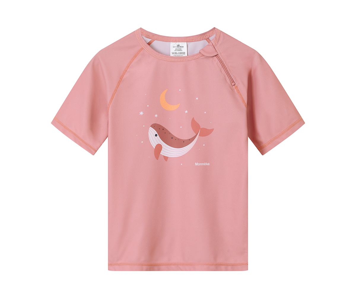Camiseta Proteccion Solar Whale Pink Tutete