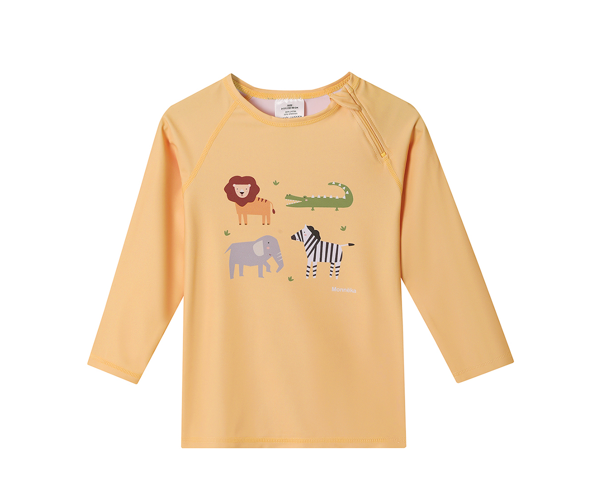 Camiseta Proteccion Solar Manga Larga Wild Animals Tutete
