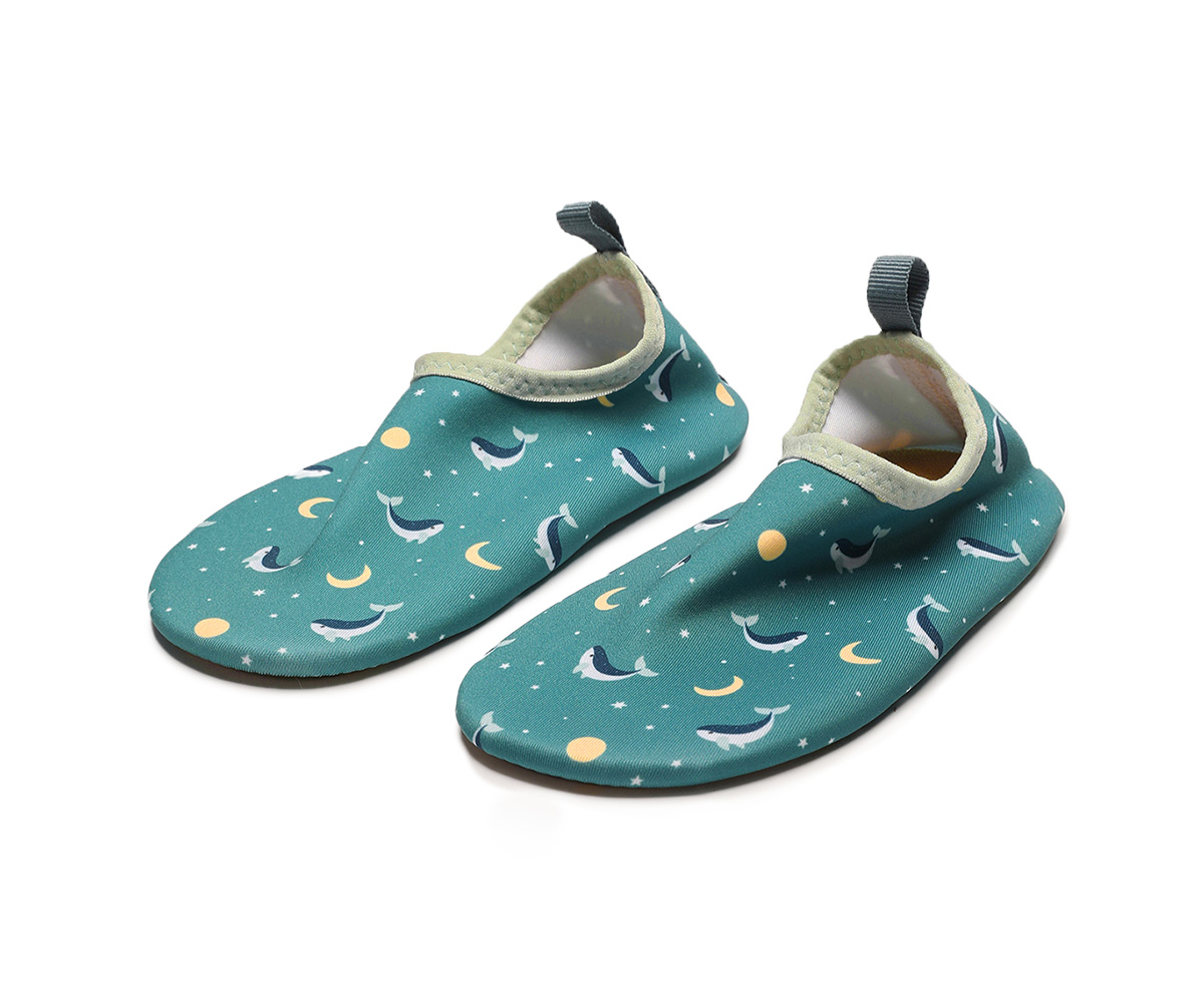 Escarpines Whale Teal Tutete