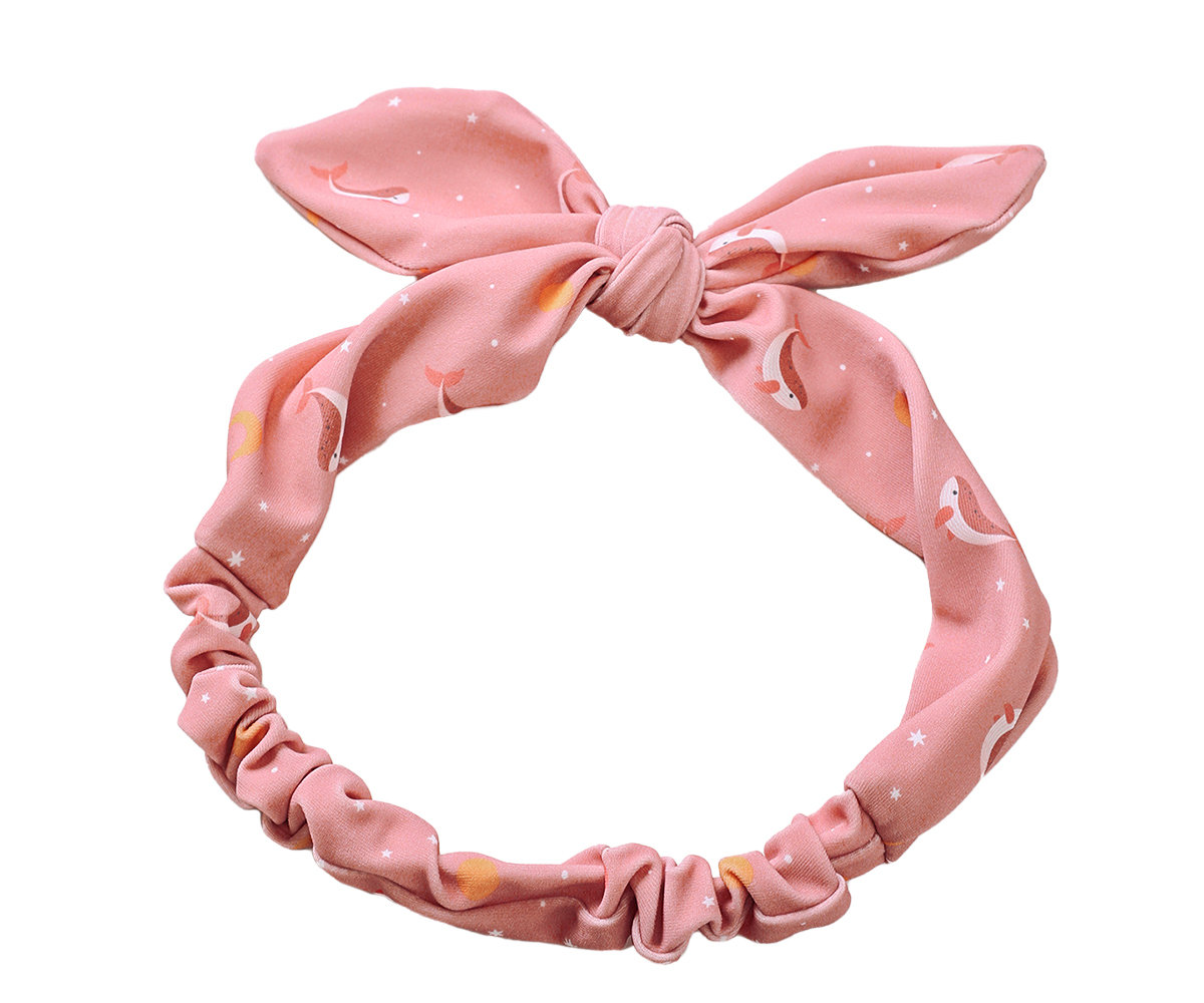 Cinta De Pelo Whale Pink Tutete