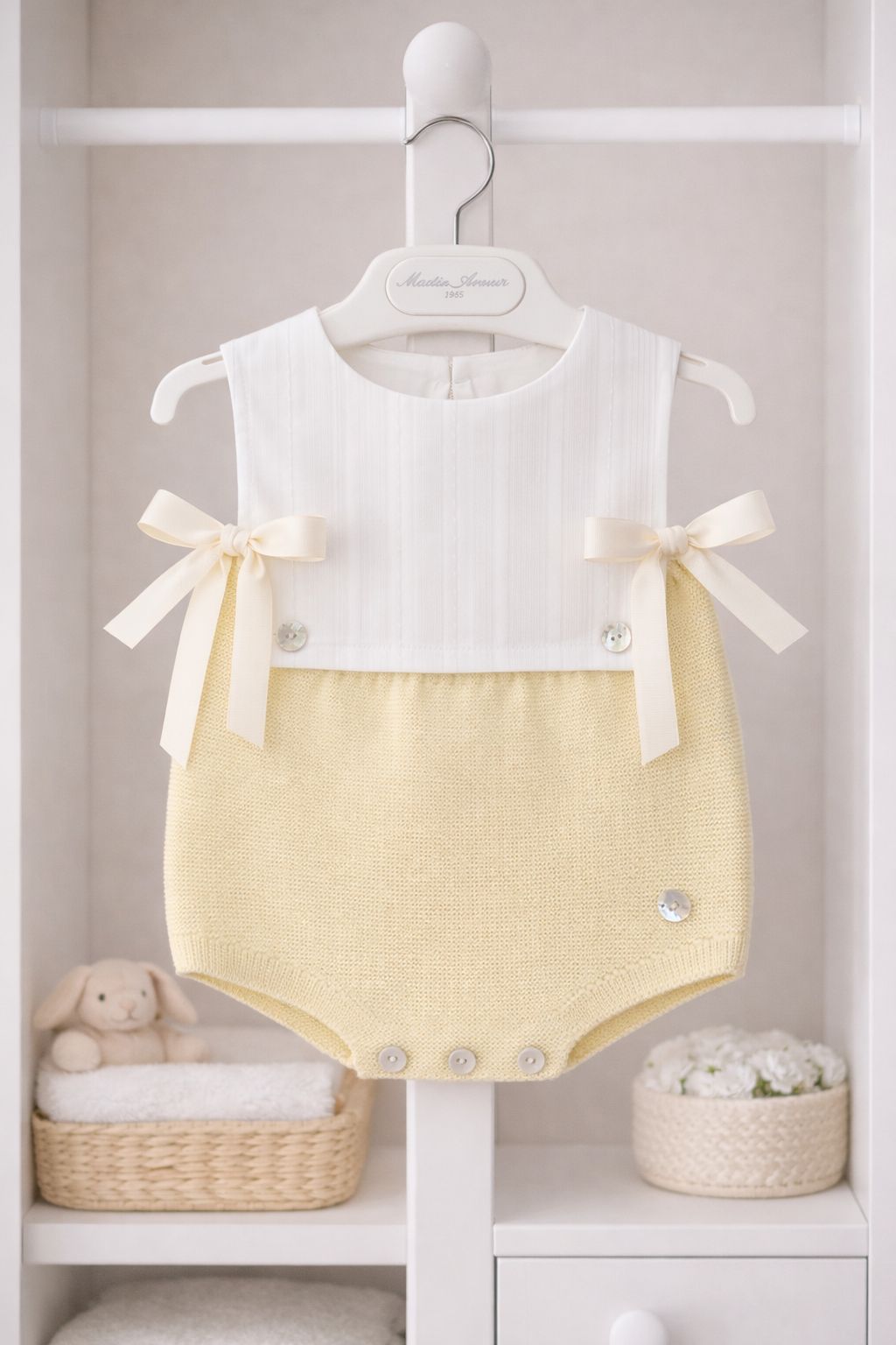 Ranita Punto Tela Amarillo Regina Martin Aranda