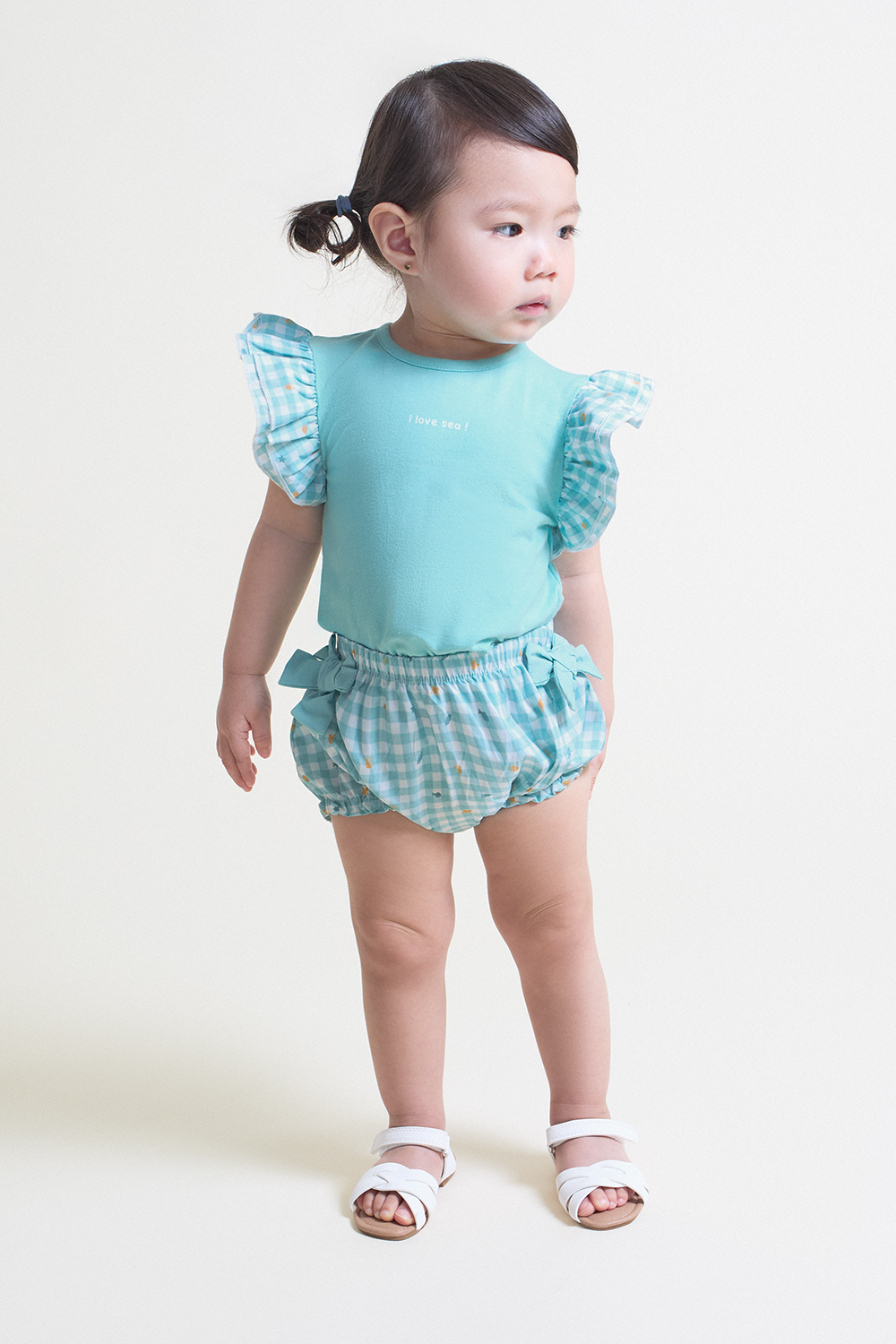 Conjunto Turquesa NiÑa Street Monkey