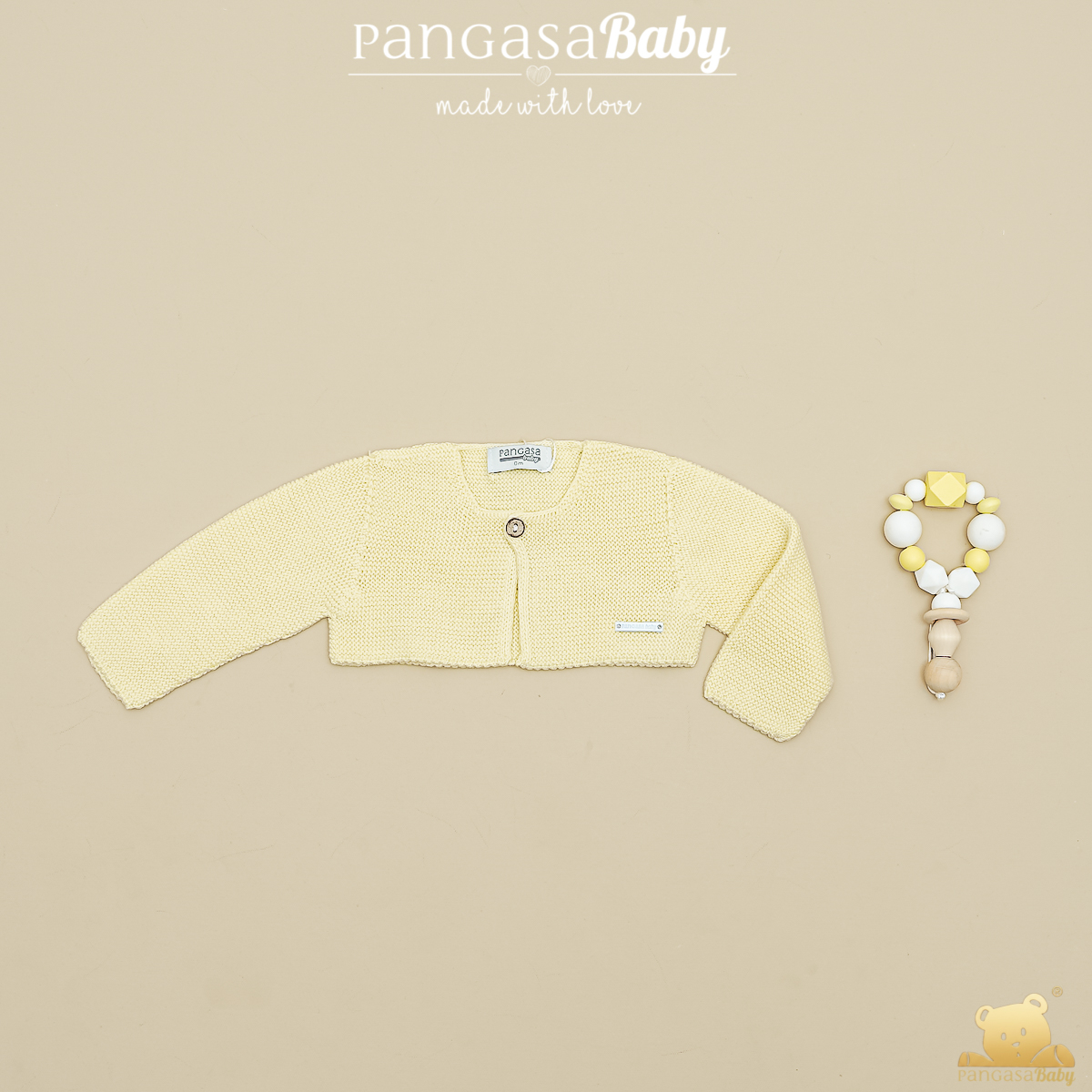 Chaqueta Corta Amarillo Pangasa