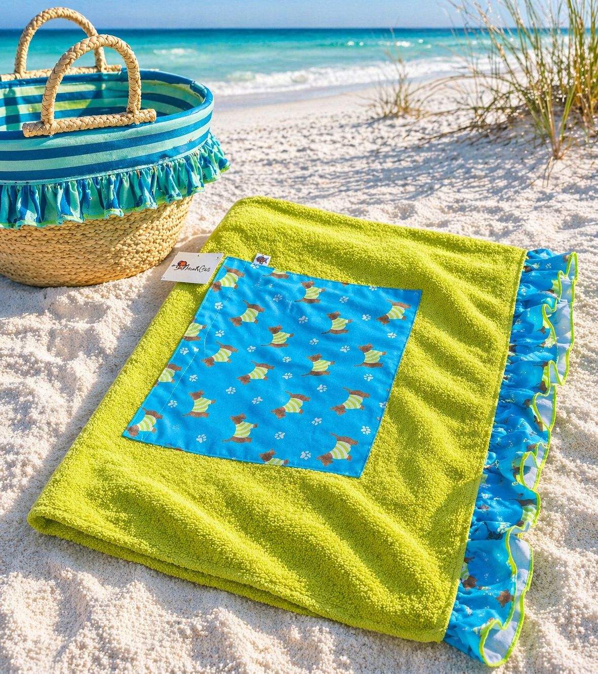 Toalla Volante Isla Canela Mari Cruz