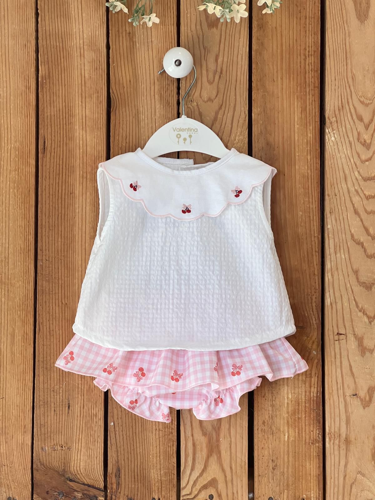 Conjunto Loving Cherries Valentina Bebes