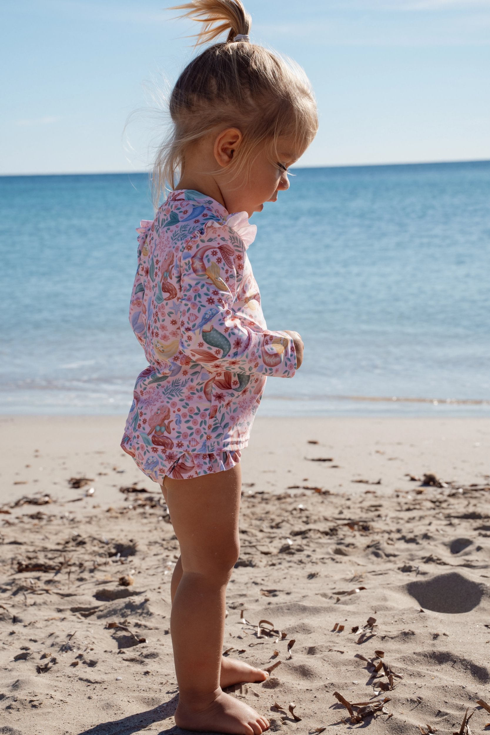 Conjunto Uv Manga Larga Mermaid Little Dutch