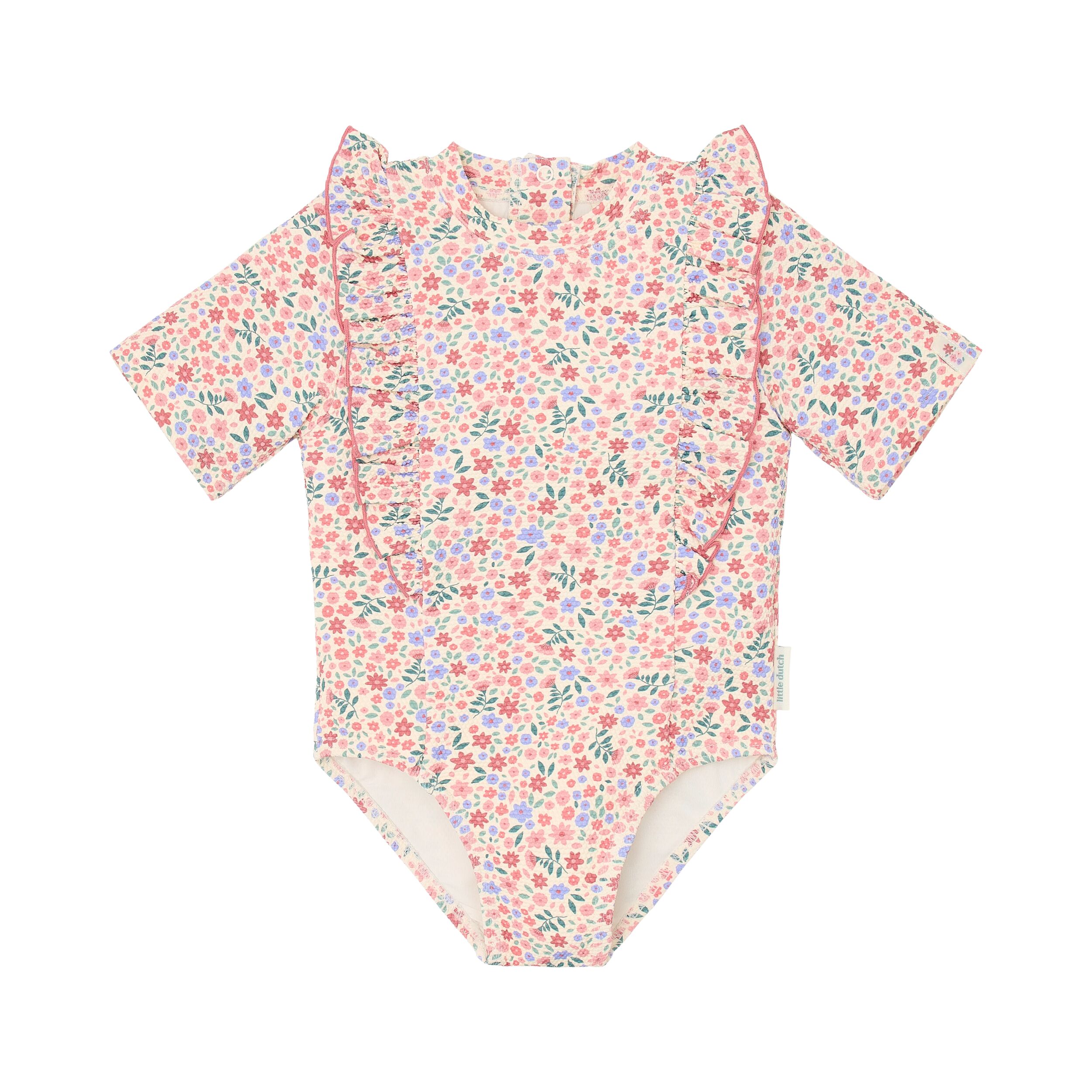 BaÑador Manga Corta Flowerfield Little Dutch