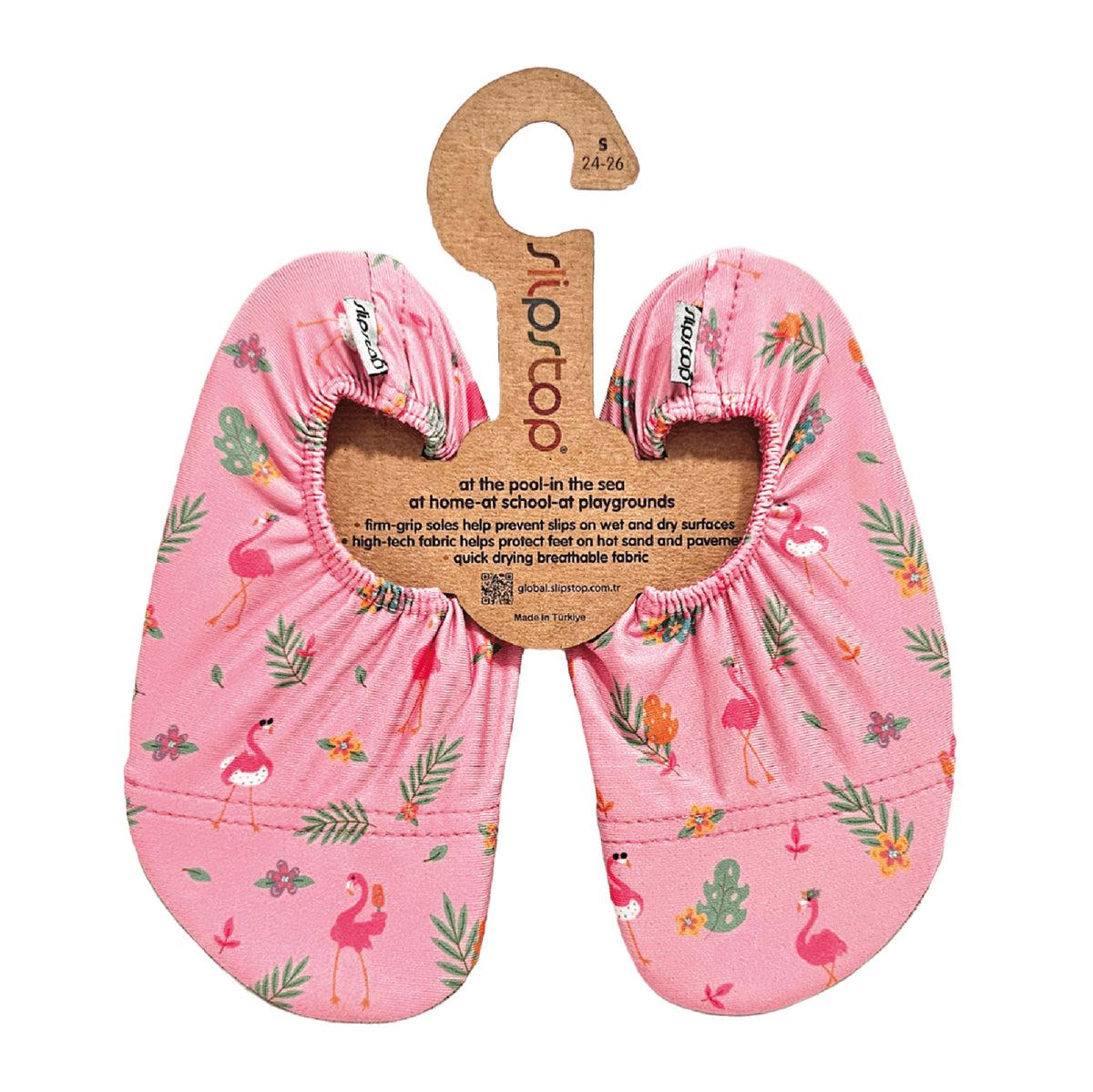 Escarpines Antideslizantes Flamencos Rosa Slipstop