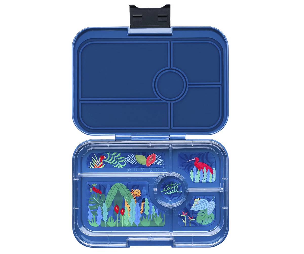 Caja Almuerzo Monte Carlo Blue 5 Compartimentos Yumbox