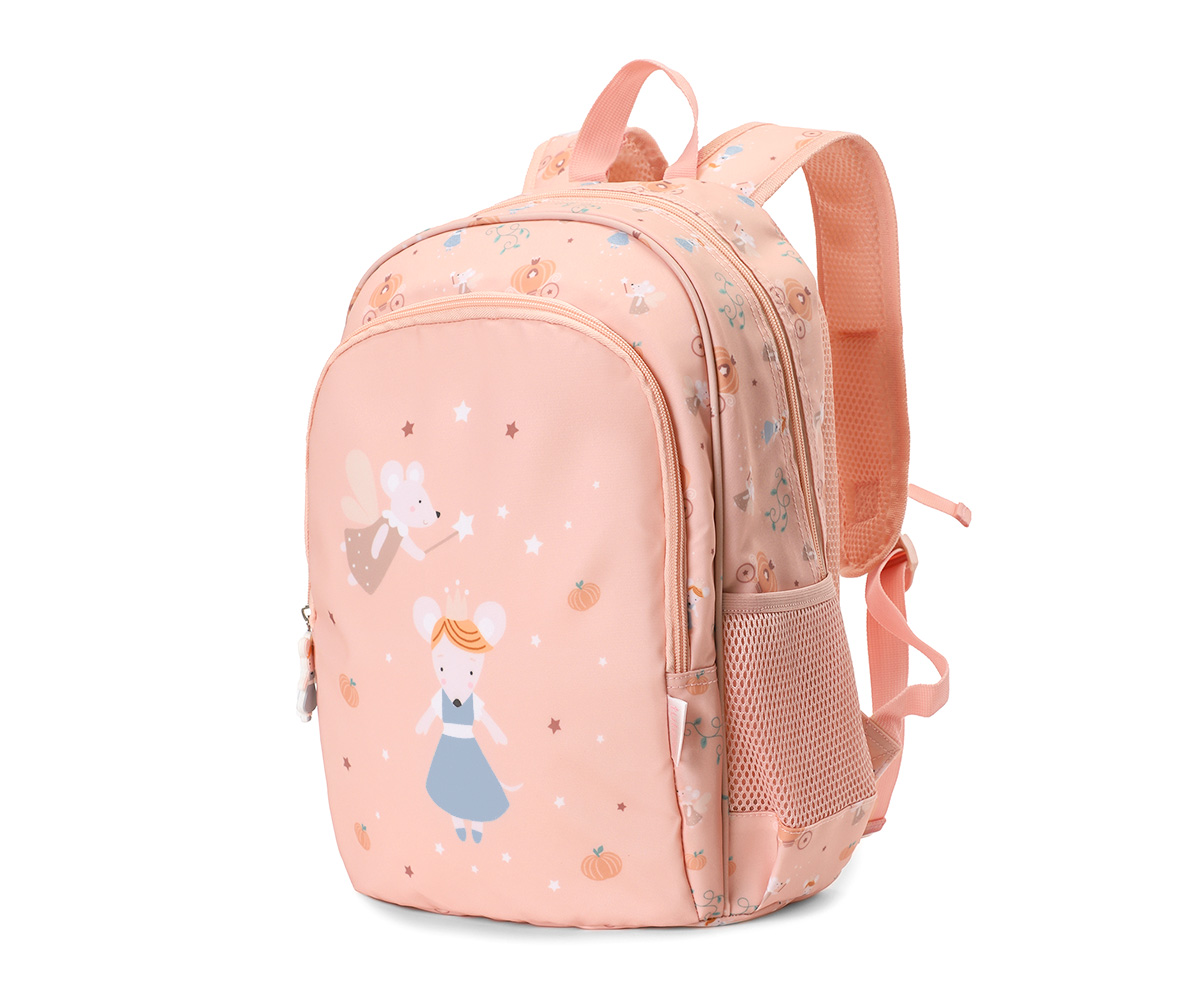Mochila Mediana Mouse Fairies+ Llavero Tutete - Imagen 3