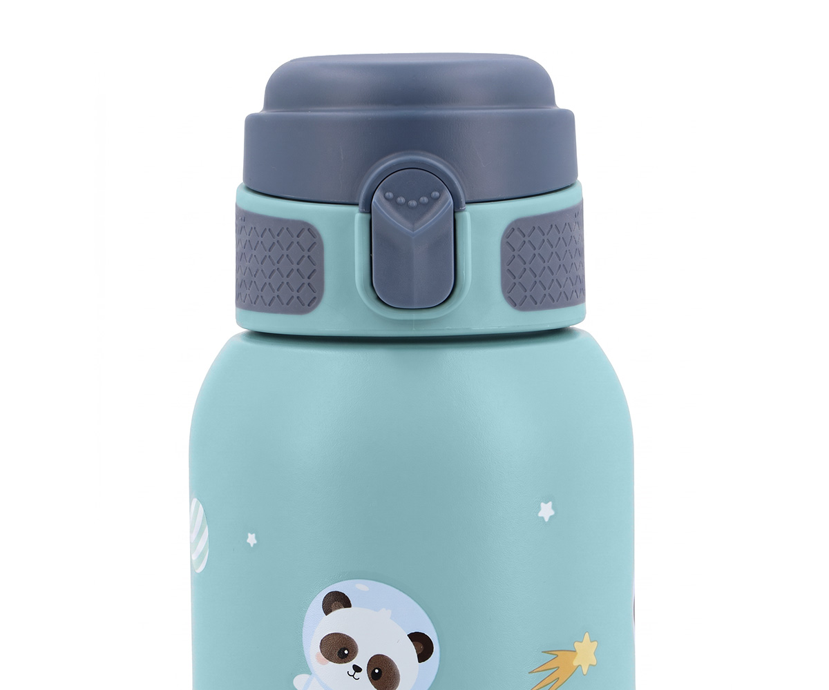 Botella De Acero Termica Pandas In Space 500ml Tutete - Imagen 3