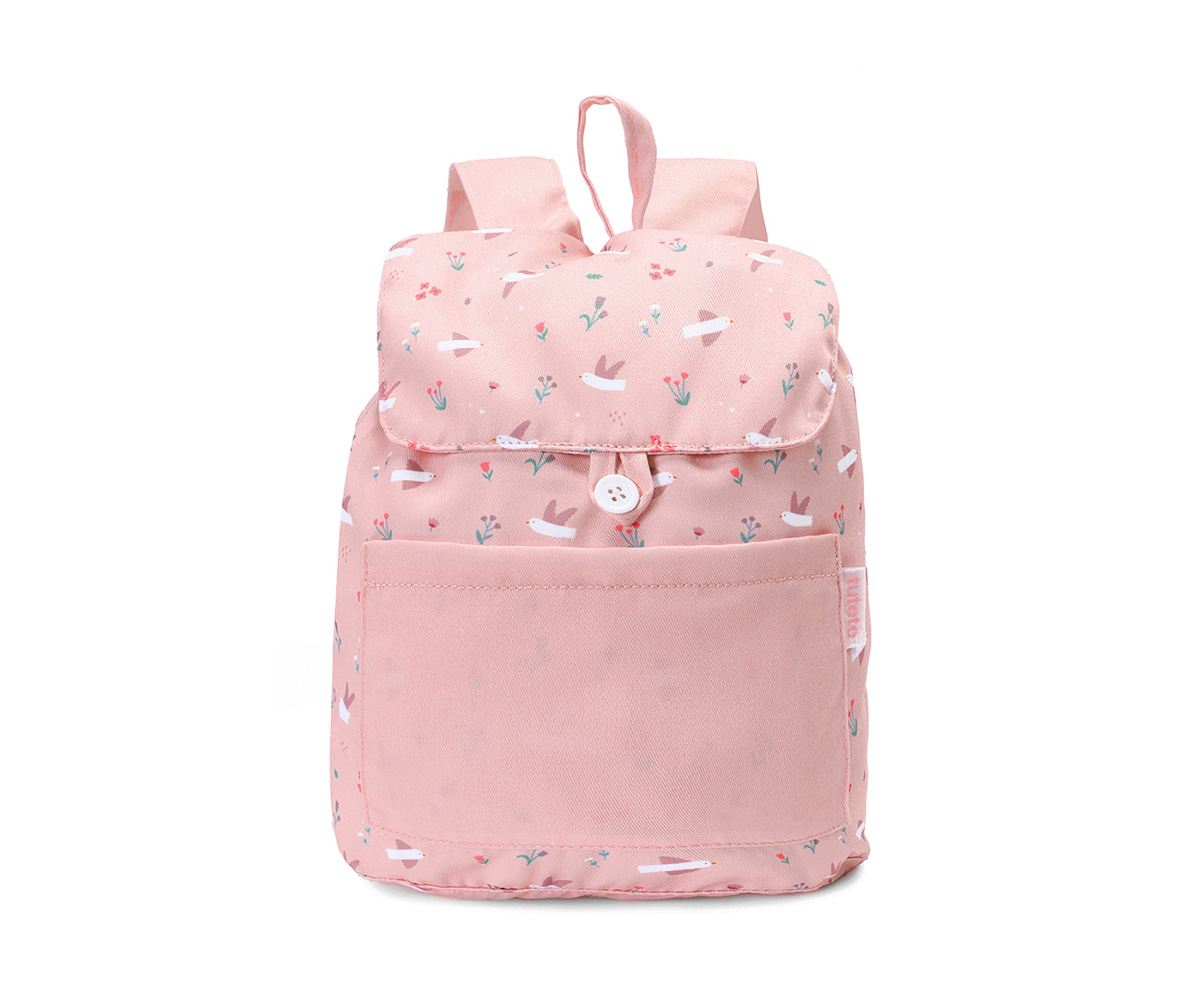 Mochila Tela PequeÑa Blossom Birds Tutete
