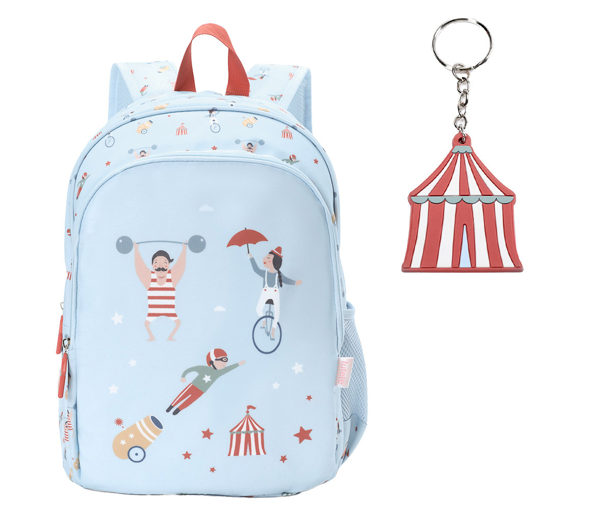 Mochila Mediana Circus Show + Llavero Tutete