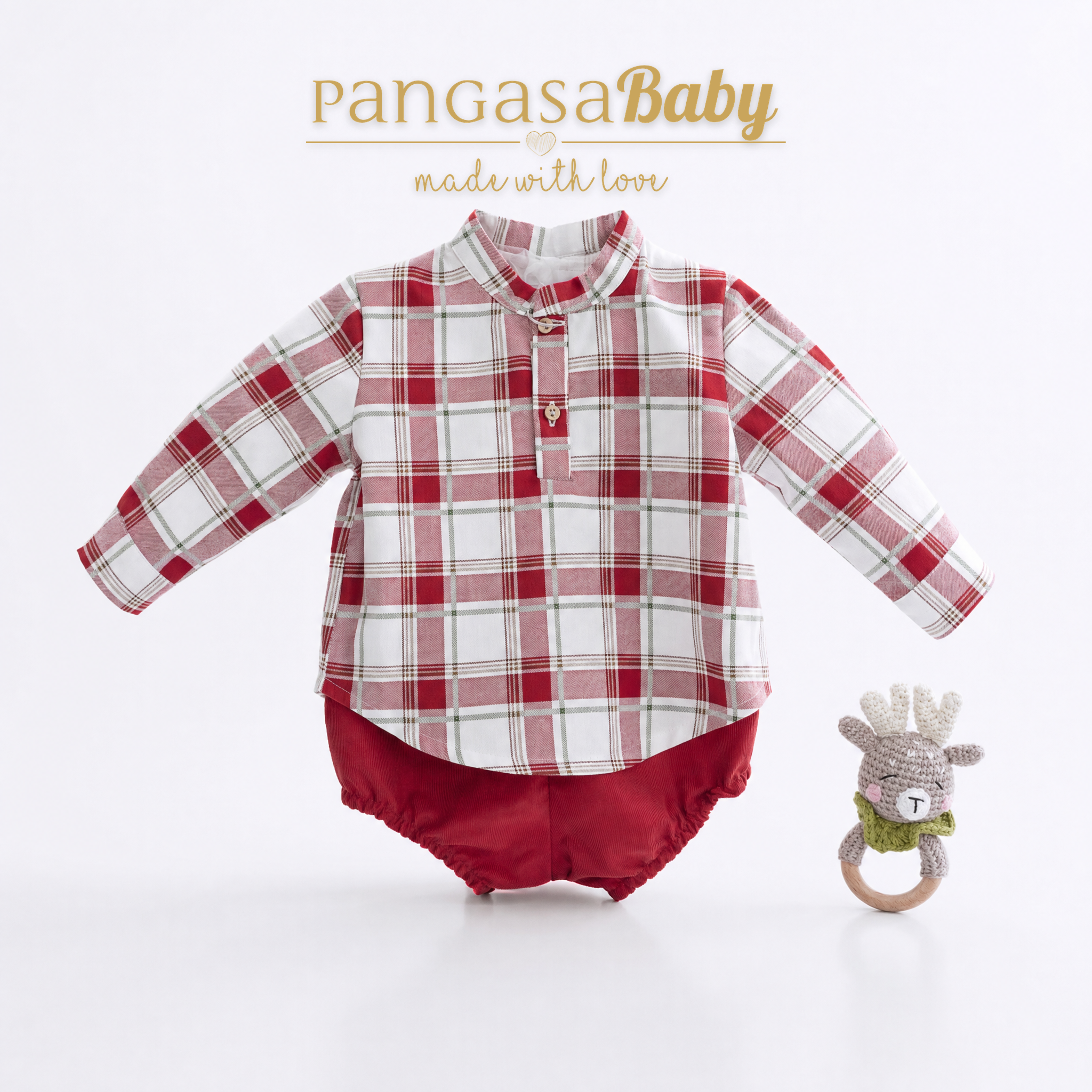 Conjunto Braguita Cherry Cereza Pangasa