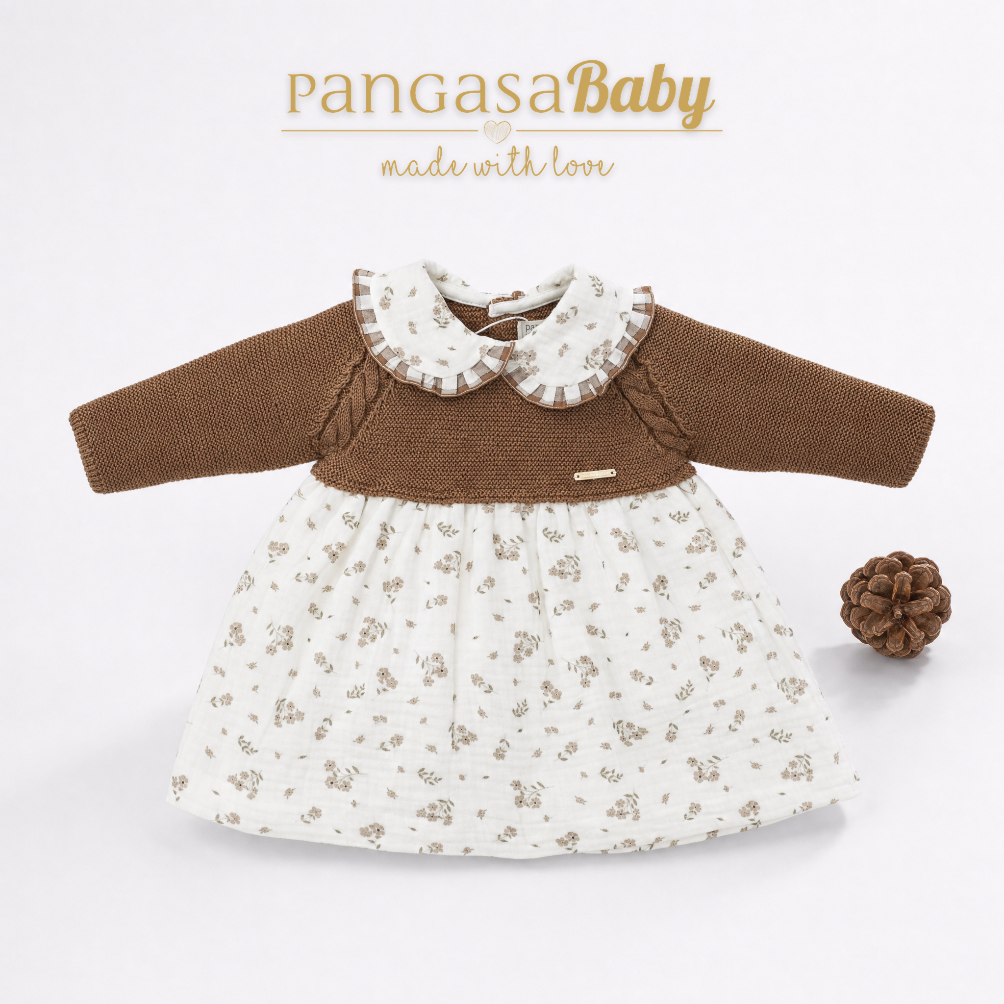 Vestido Choclate Pangasa
