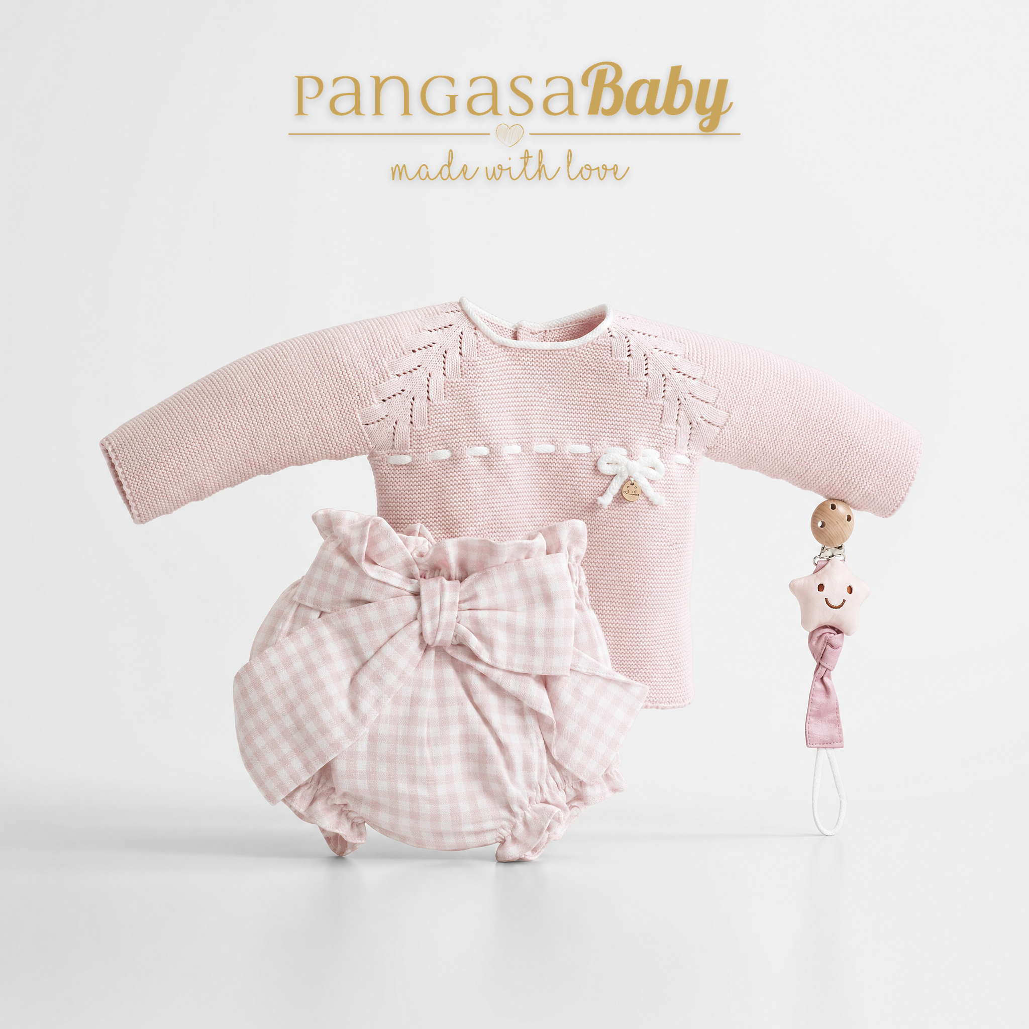 Conjunto Braguita Soft Rosa Empolvado Pangasa
