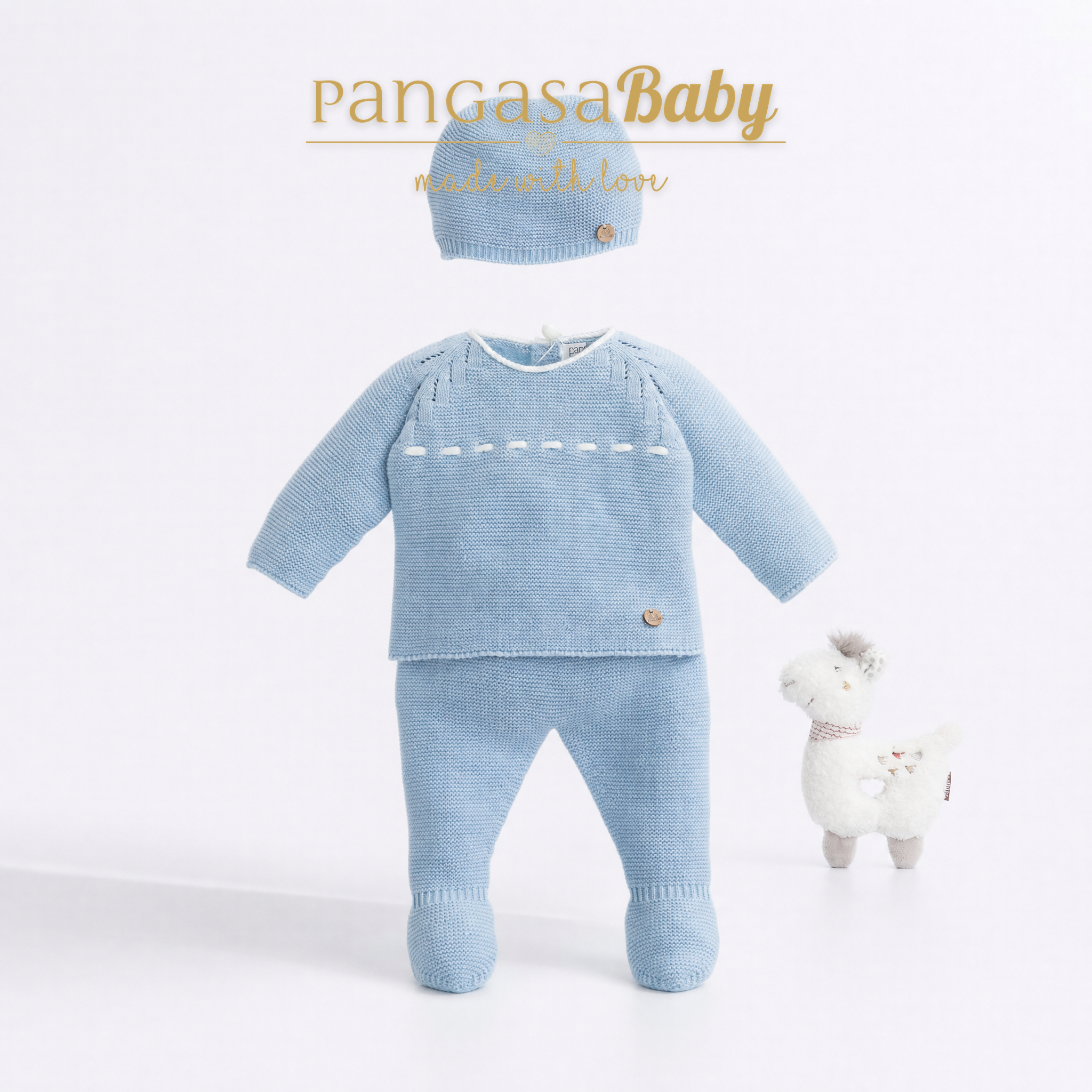 Primera Puesta Soft+ Celeste Empolvado Pangasa