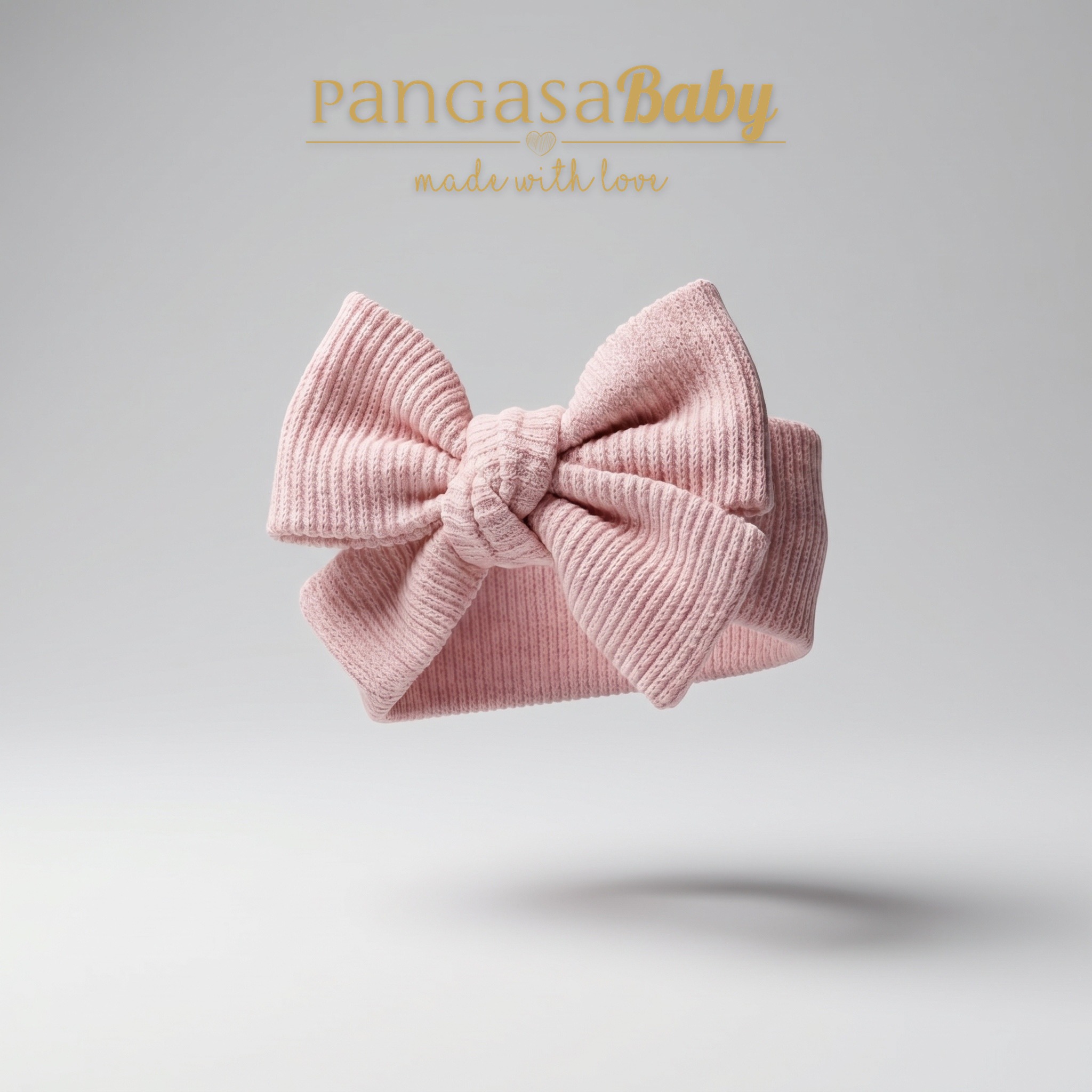 Diadema Lana Rosa Empolvado Pangasa