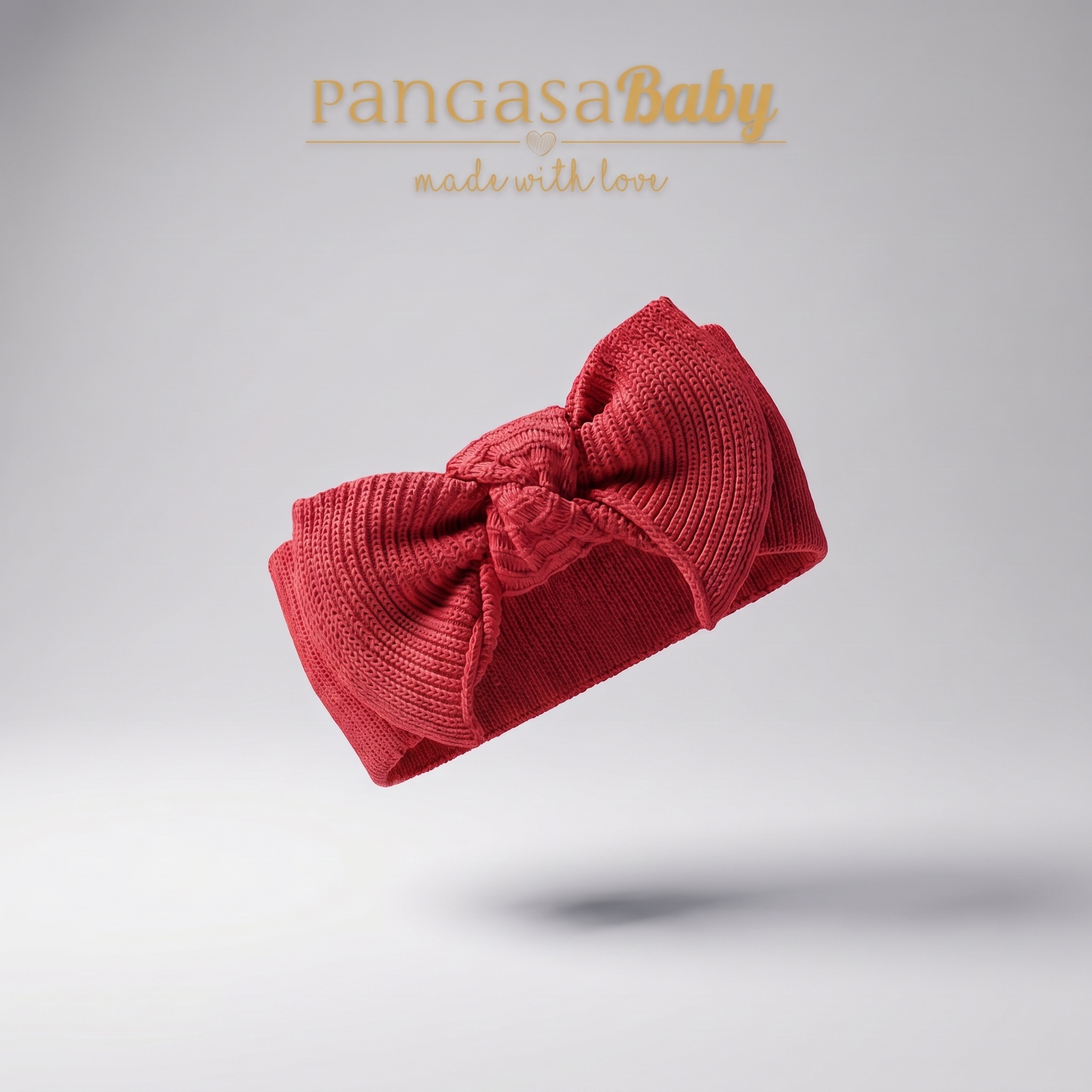 Diadema Lana Rojo Pangasa