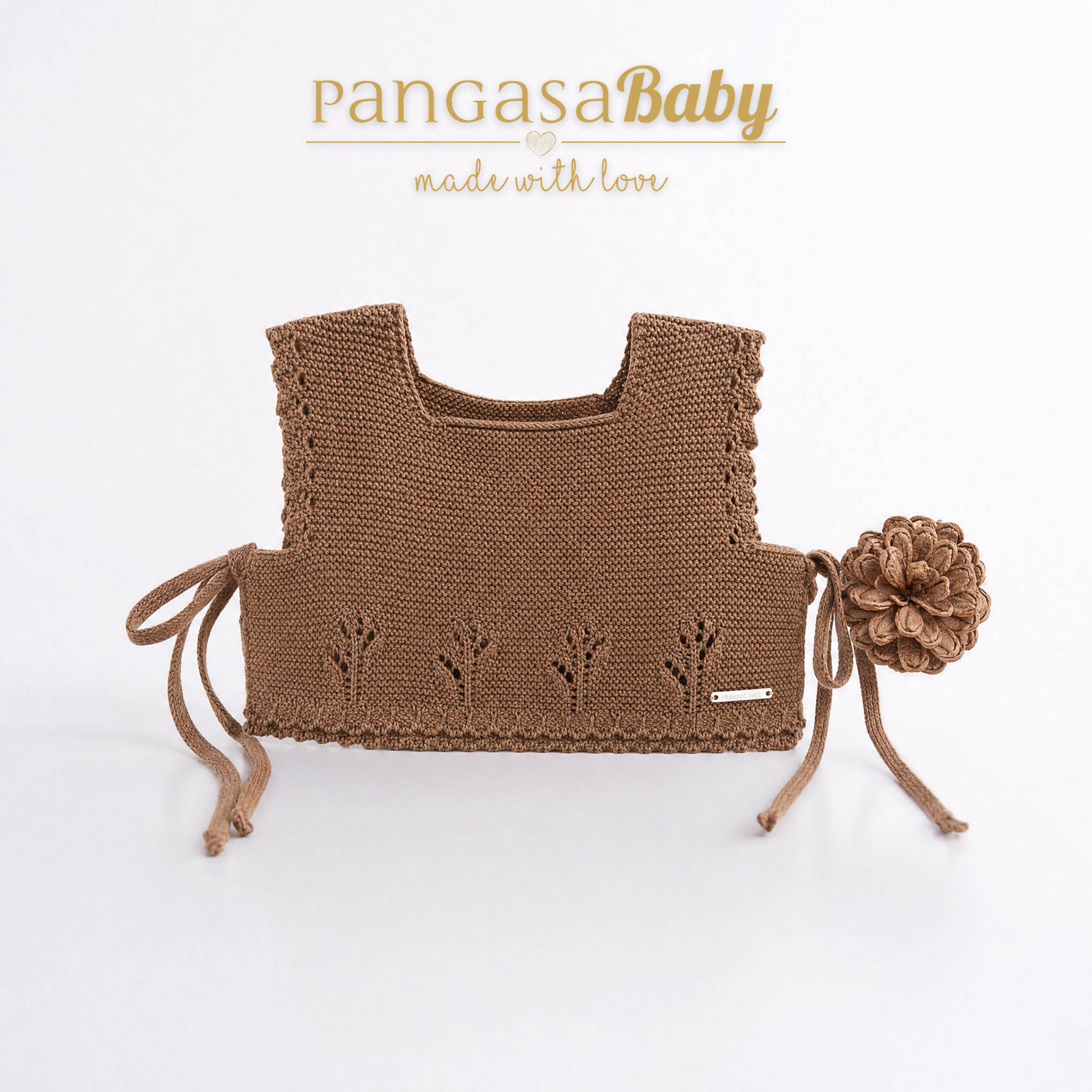 Chaleco Punto Chocolate Pangasa