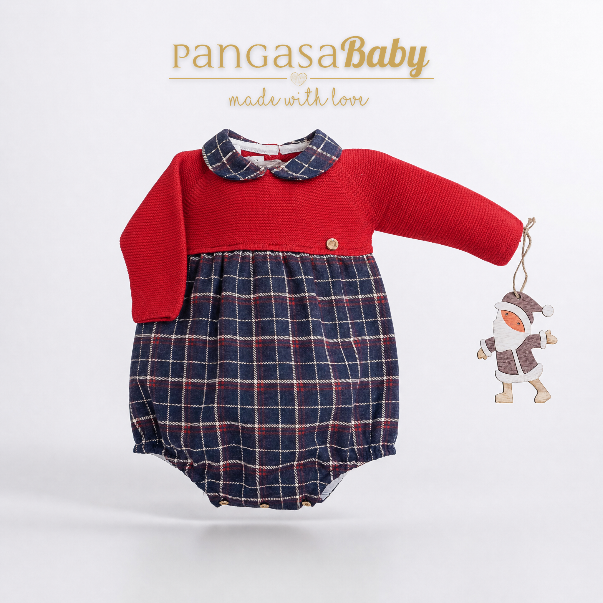 Pelele Christmas Rojo Pangasa