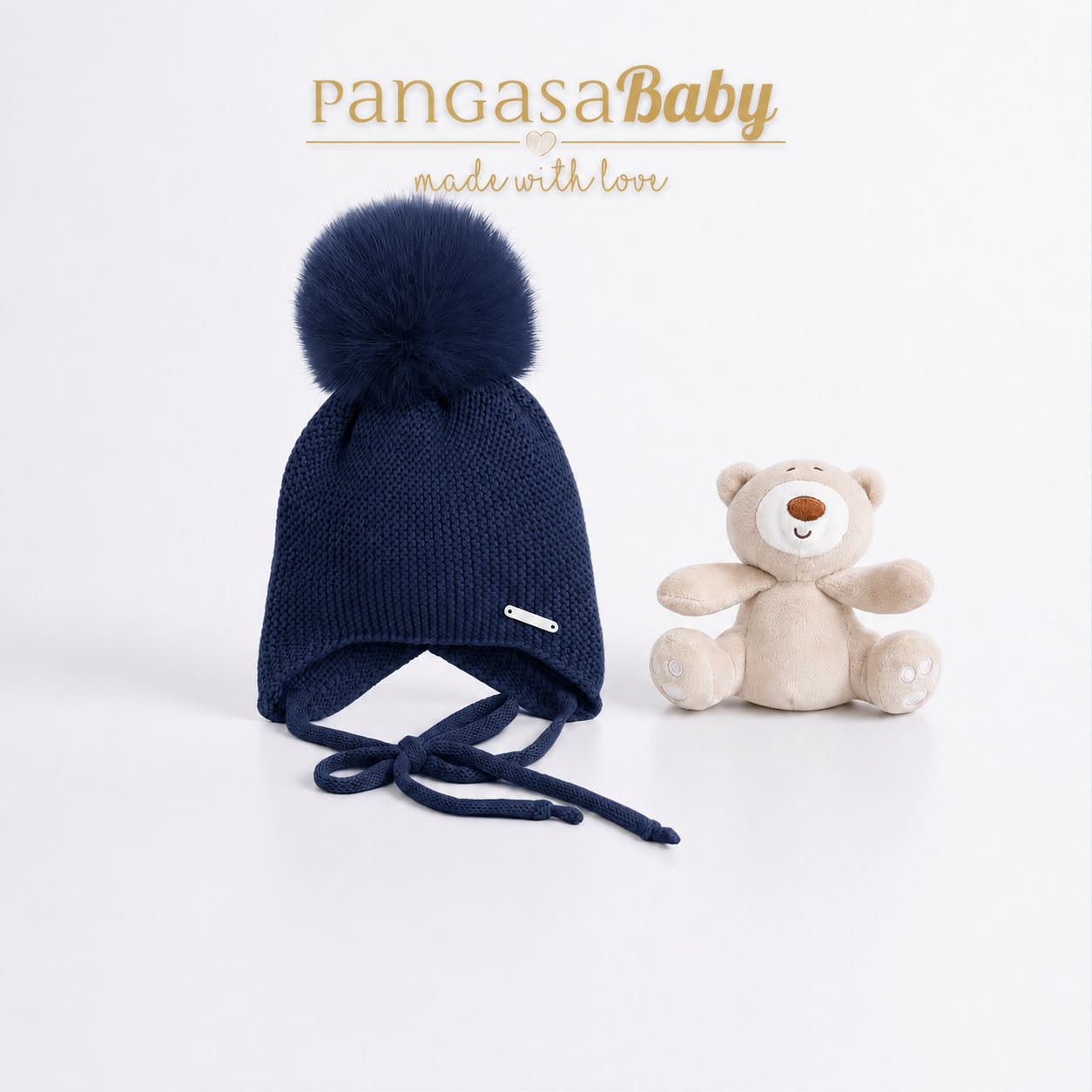 Gorro Orejero Marino Pelo Natural Pangasa